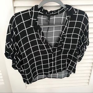 Forever21 Short Sleeve Button Up